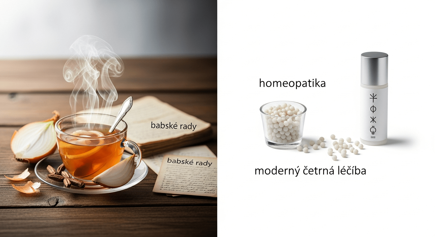 dětský kašel homeopatika illustration for Cibulový čaj i homeopatika: Babské rady a moderní šetrná léčba dětskéh