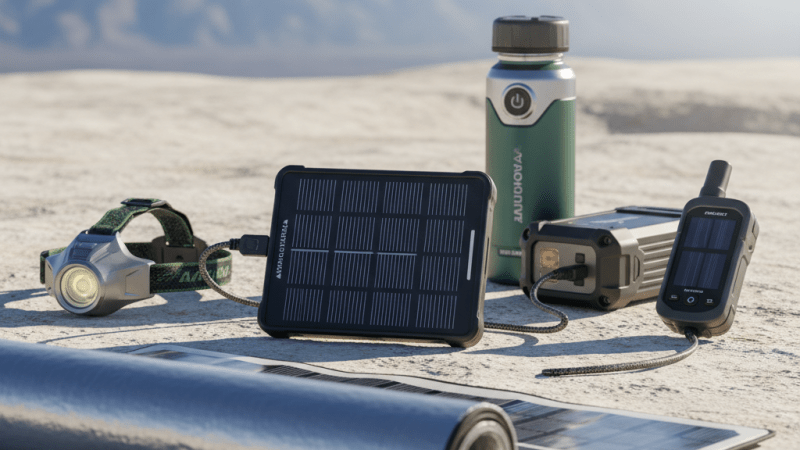 Nejlepší solární technika pro outdoorové cestování: Tipy pro sezónu 2026