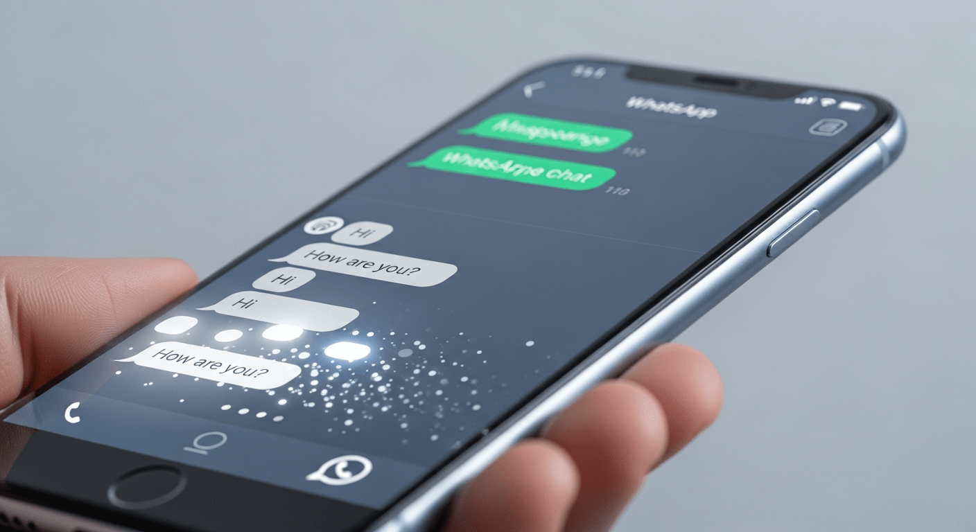 WhatsApp automatically deletes messages after reading to enhance privacy.